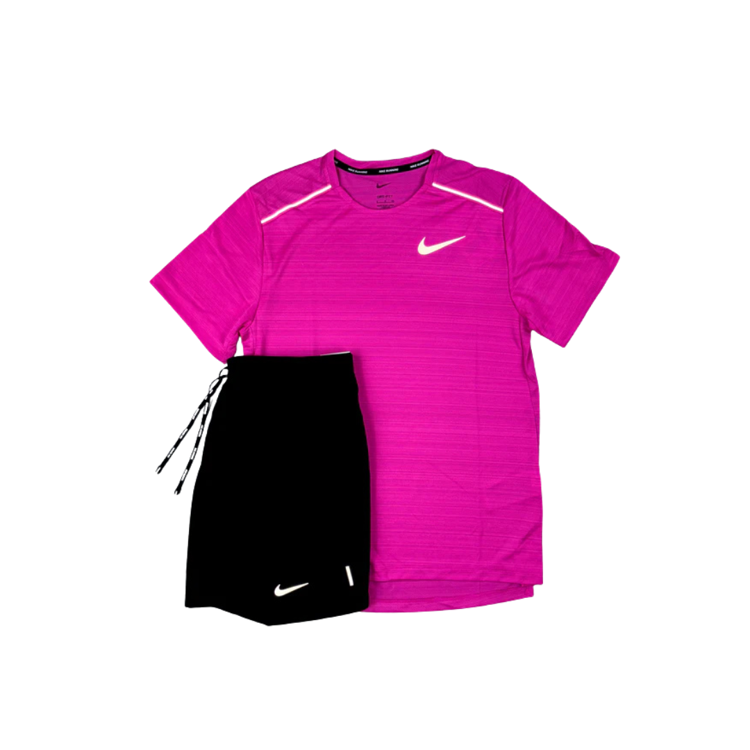Nike Miler 1.0 SET - ROSE VIF