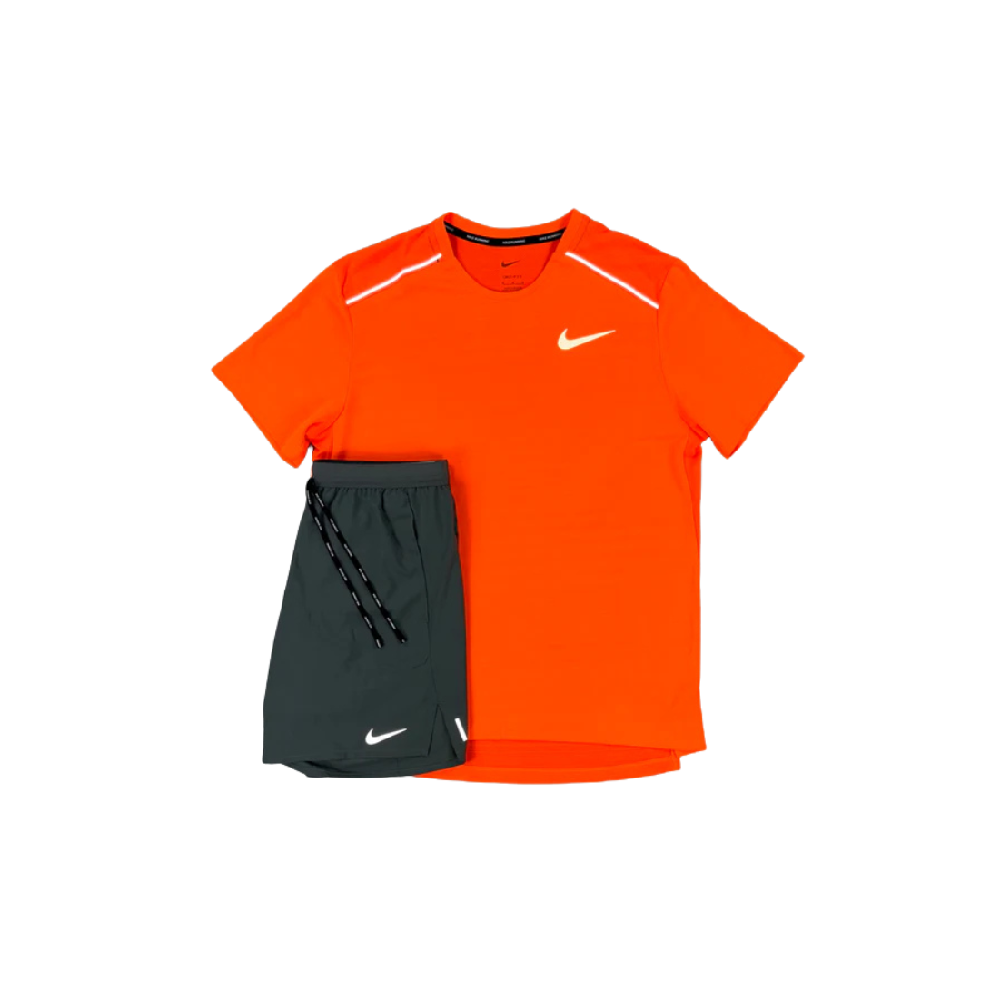 Nike Miler 1.0 SET - ORANGE TOTAL